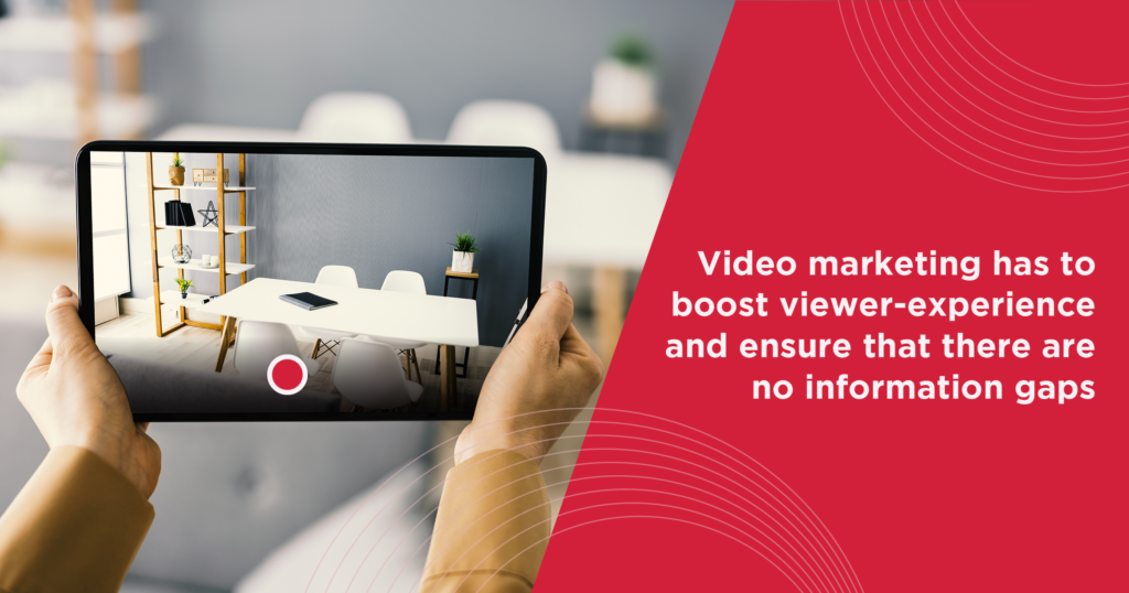 Video marketing enhances viewer experience