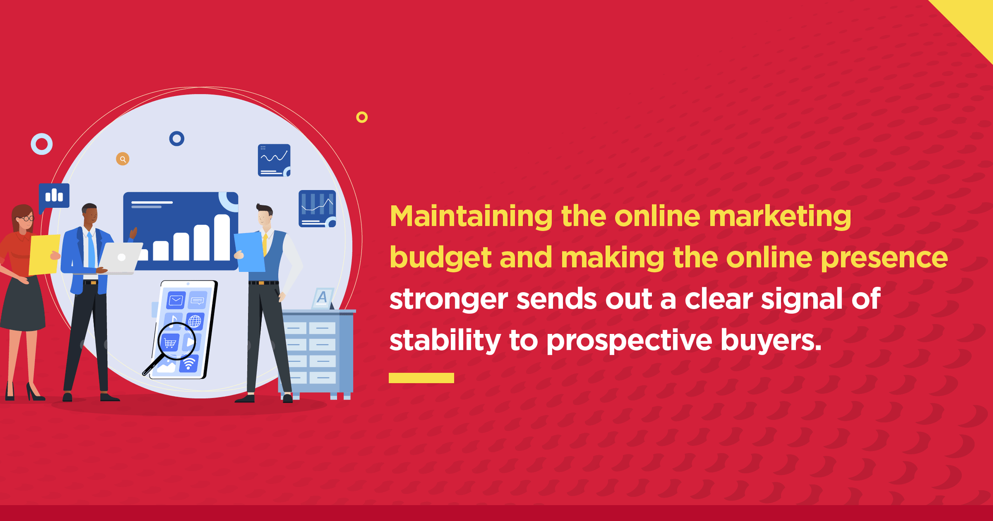 Maintain Online Marketing Budget