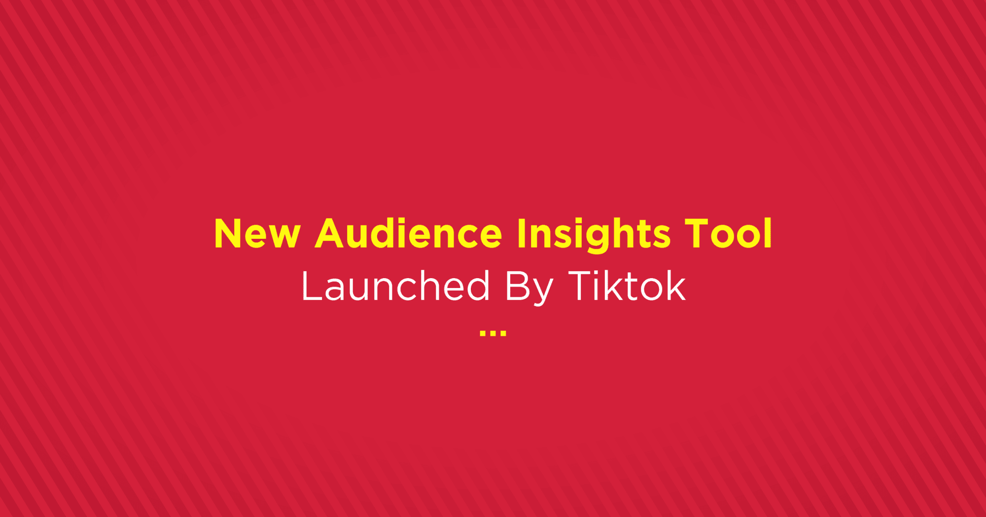 BrandwizzDiaries - TikTok New Insights Tool