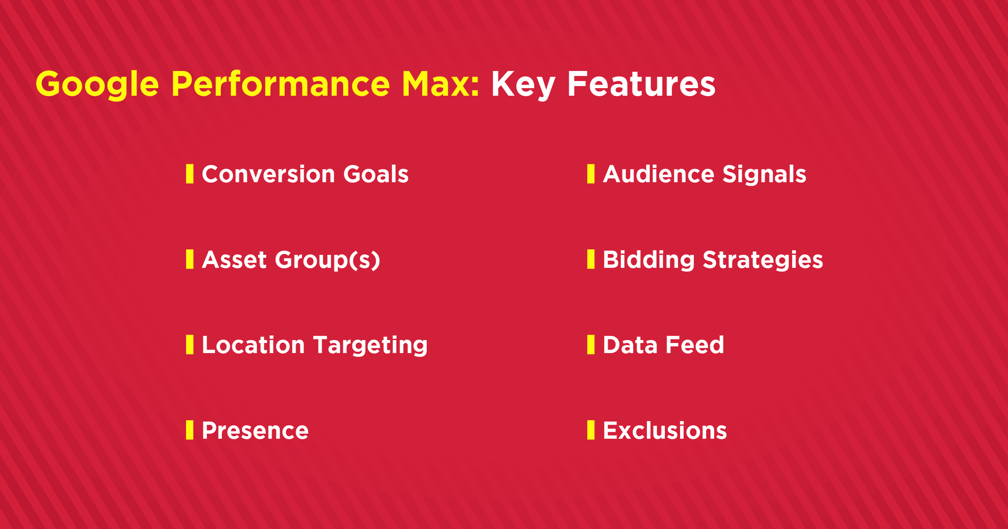 Key_Features Performance Max Campaign