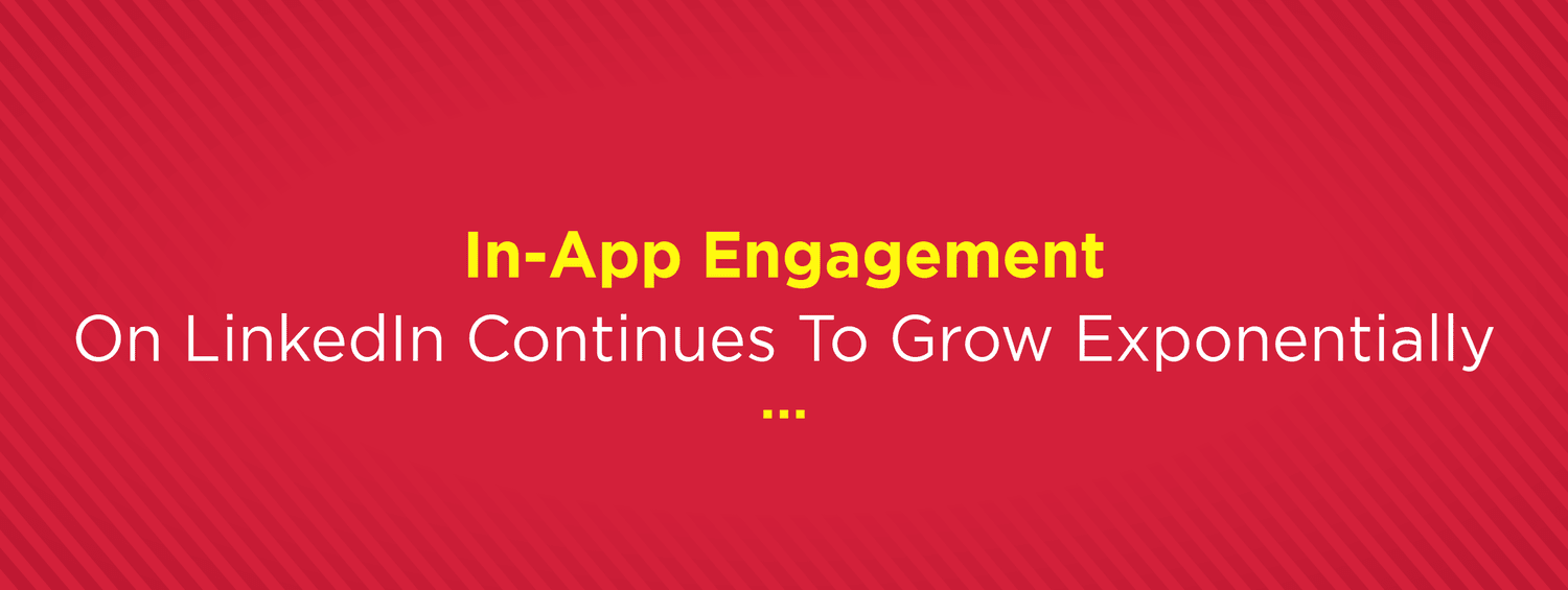 BrandwizzDiaries - Linkedin In-app engagement