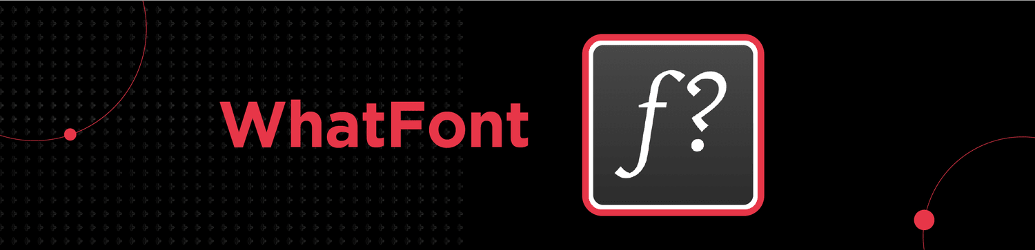 WhatFont extension