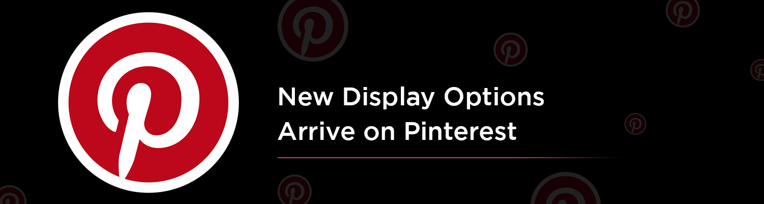 Pinterest display options